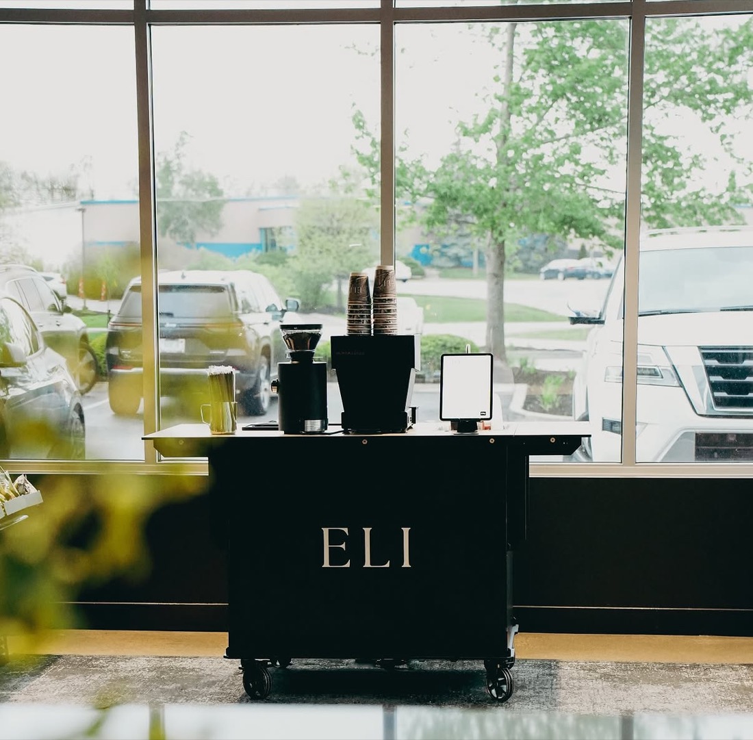 ELI Coffee cart at Ozwell