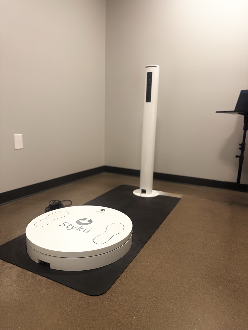 Styku 3D body scanner at Ozwell