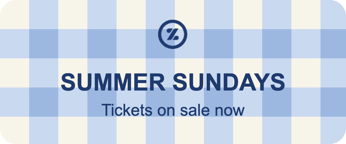 Summer Sundays — tickets on sale now