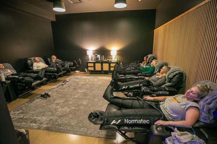 Recovery lounge at Ozwell